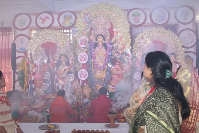 Sandhi Puja at GBA Durgotsav 2026, Maha Ashtami