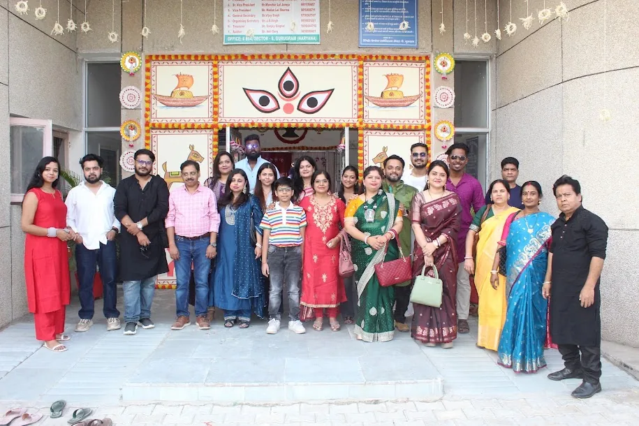 One Family Under Maa’s Blessings at GBA Durgotsav 2026, Maha Ashtami