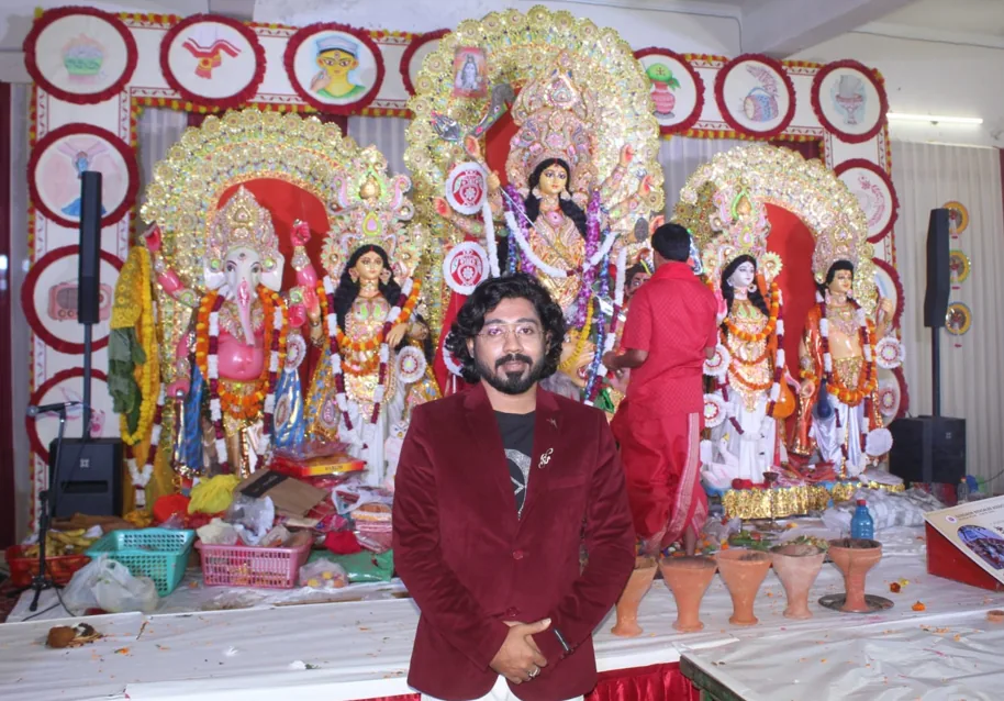 Star Performer: Kishan Das at GBA Durgotsav 2026, Maha Ashtami