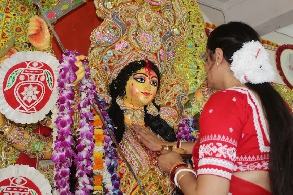 Maa Durga Boron at GBA Durgotsav 2026, Vijaya Dashami