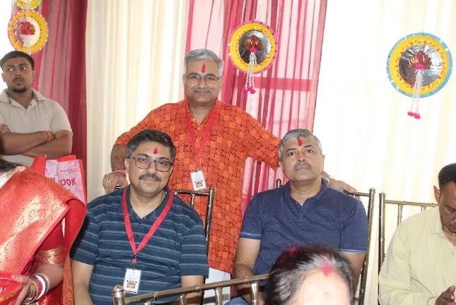 Sindoor Khela at GBA Durgotsav 2026, Vijaya Dashami