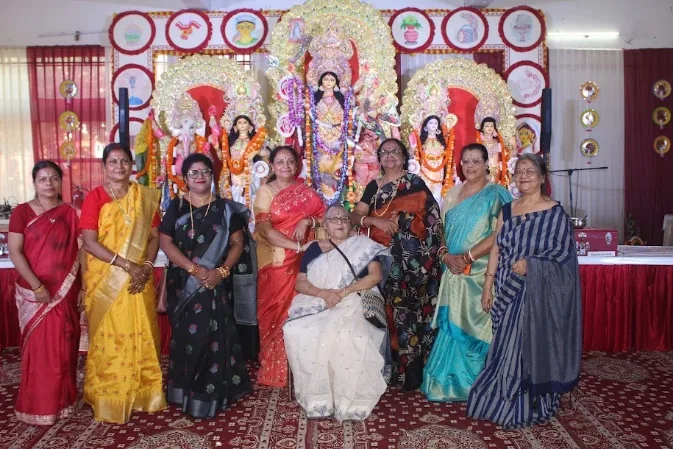 Sandhya Arati at GBA Durgotsav 2026, Maha Navami