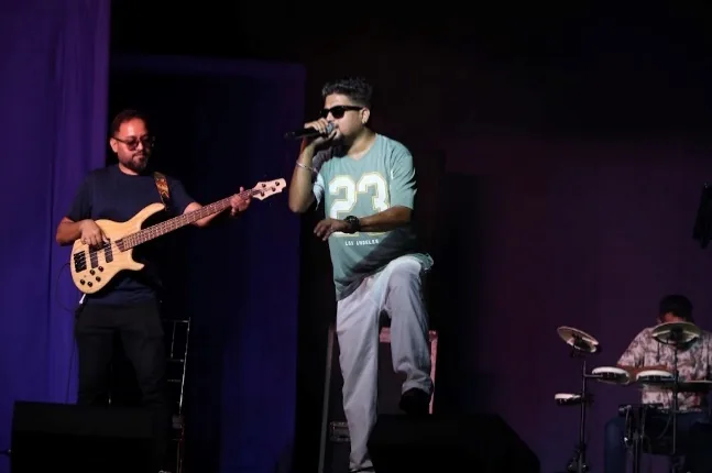 Star Performer: Lamhe India Band at GBA Durgotsav 2026, Maha Saptami